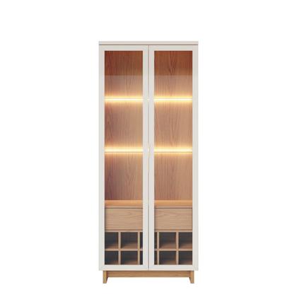 Imagem de Cristaleira 2 Portas 1 Gaveta com Adega Guanabara Móveis