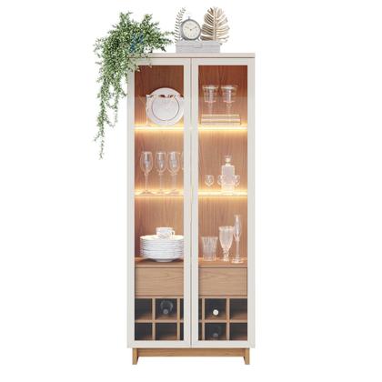 Imagem de Cristaleira 2 Portas 1 Gaveta com Adega Guanabara Móveis