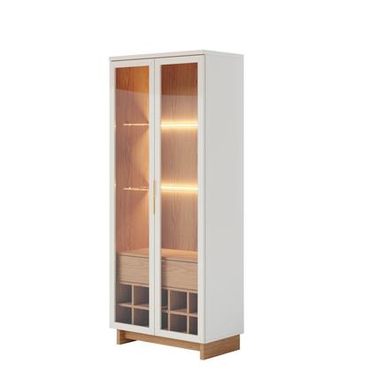 Imagem de Cristaleira 2 Portas 1 Gaveta com Adega Guanabara Móveis