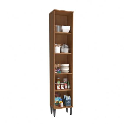 Imagem de Cristaleira 2 Portas de Vidro 40cm Elara Kappesberg Canela