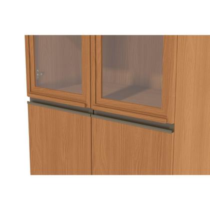 Imagem de Cristaleira 80cm com iluminação LED 4 Portas Maxxi Kappesberg