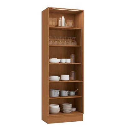 Imagem de Cristaleira 80cm com iluminação LED 4 Portas Maxxi Kappesberg