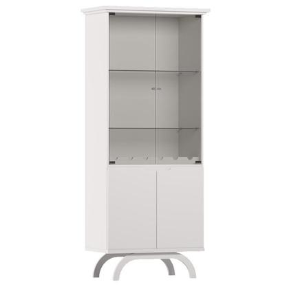 Imagem de Cristaleira Ambiente Vicenza Off White  New Ceval
