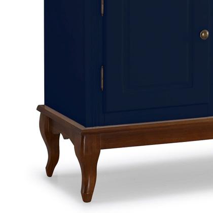 Imagem de Cristaleira Arca e Oratório Hannover 8 Portas 3 Gavetas com Nicho Central e Pés Luiz XV 60807 Linz Móveis