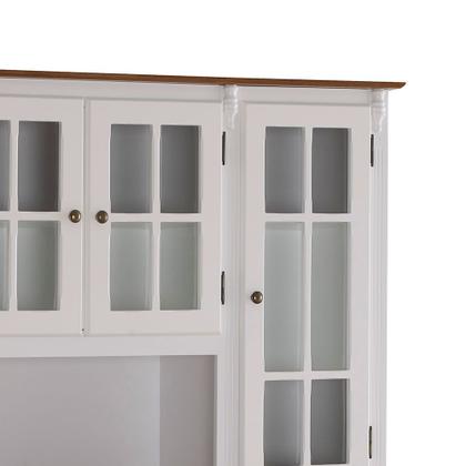 Imagem de Cristaleira Arca e Oratório Hannover 8 Portas 3 Gavetas com Nicho Central e Pés Luiz XV 60807 Linz Móveis