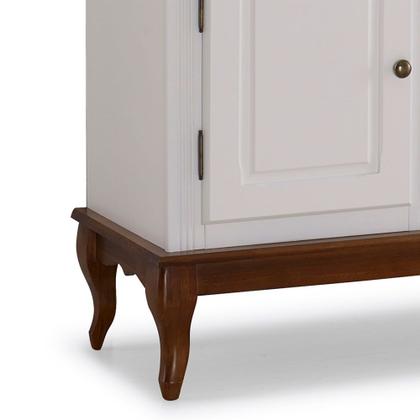 Imagem de Cristaleira Arca e Oratório Hannover 8 Portas 3 Gavetas com Nicho Central e Pés Luiz XV 60807 Linz Móveis