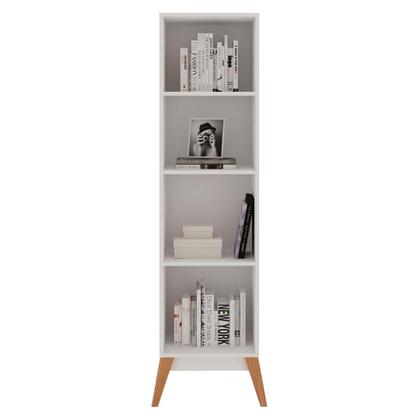 Cristaleira com 1 Porta de Vidro GenialFlex - Branco Imagem de Cristaleira com 1 Porta de Vidro GenialFlex - Branco