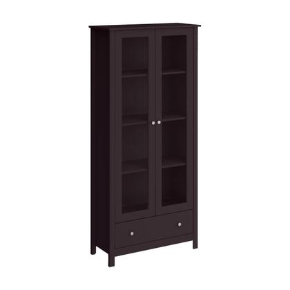 Imagem de Cristaleira Ditália 2 Portas 1 Gaveta E-954 Preto