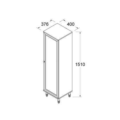 Cristaleira Estante Para Livros Ditália 1 Porta Vidro E-963 Imagem de Cristaleira Estante Para Livros Ditália 1 Porta Vidro E-963