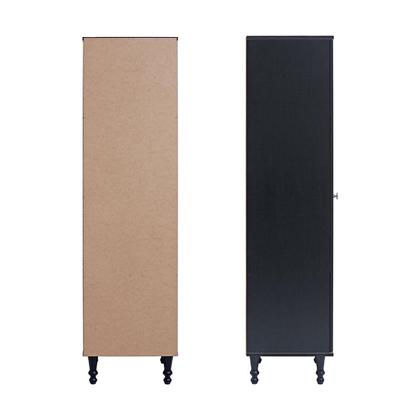 Cristaleira Estante Para Livros Ditália 1 Porta Vidro E-963 Imagem de Cristaleira Estante Para Livros Ditália 1 Porta Vidro E-963