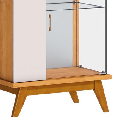 Imagem de Cristaleira Nuance AD Nature com Off White - Imcal Móveis