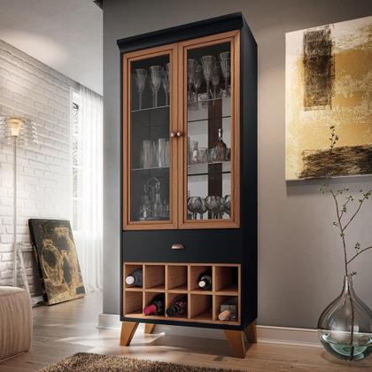 Imagem de Cristaleira Opera Sala de Estar com Adega