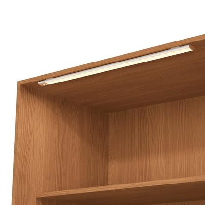 Imagem de Cristaleira para Cozinha com 4 Portas Marrom/Canela