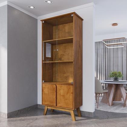 Imagem de Cristaleira para Sala de Jantar Retrô Madri