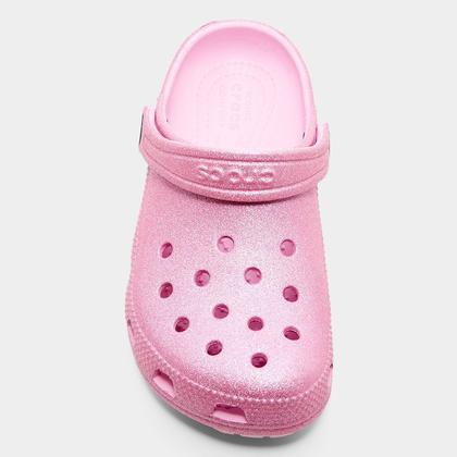Imagem de Crocs Infantil Classic Glitter Clog K Menina