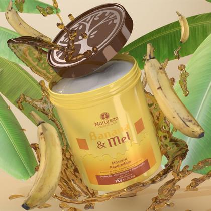 Imagem de Cronograma Capilar 1Kg ( Açai,Babosa,e Banana ) + Máscara de Melado de Cana 1Kg- Natureza Cosméticos