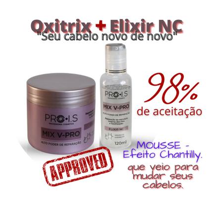 Imagem de Cronograma Capilar kIT OxiTrix + Elixir - Fortalecimento e Restauração dos CABELOS
