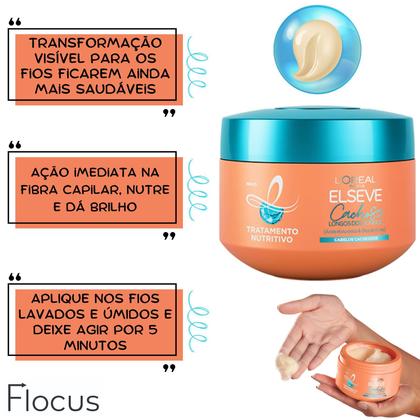 Imagem de Cronograma Capilar Loreal Paris Elseve Hidratação Nutrição Reparação Reconstrução Oleo Extraordinario