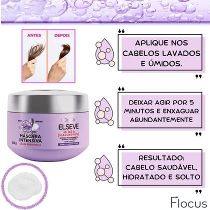 Imagem de Cronograma Capilar Loreal Paris Elseve Hidratação Nutrição Reparação Reconstrução Oleo Extraordinario