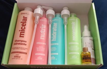 Imagem de Cronograma Capilar Smart Liss Cosmeticos Com 6 Produtos