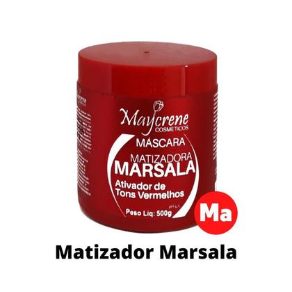 Imagem de Cronograma Matização e Tratamento Maycrene 4x500ml Hidratação, Nutrição, Reconstrução e Matização