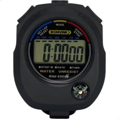 Imagem de Cronômetro Digital De Mão Alarme Relógio Profissional Timer