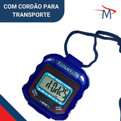 Imagem de Cronômetro Digital Esportivo Com Calendário Multifuncional
