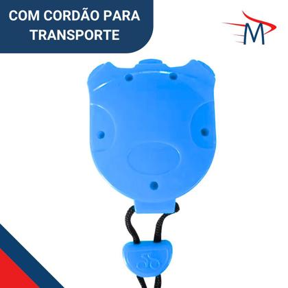Imagem de Cronômetro Digital Multifuncional Alarme Azul Com 2 Apitos