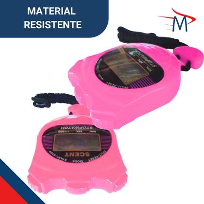 Imagem de Cronômetro Digital Multifuncional Alarme Profissional de Mão