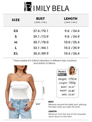 Imagem de Crop Tube Tops Imily Bela, damasco feminino sem alças de verão