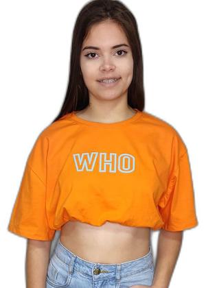 Imagem de Cropped com Elástico Reveza  Who