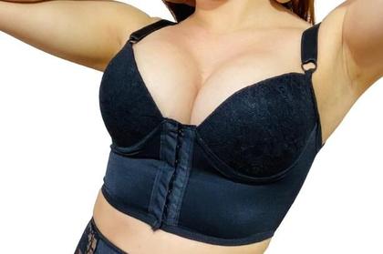 Imagem de Cropped Efeito Busto Firme e Juntos