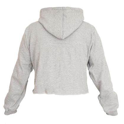 Imagem de Cropped Feminino Moletom Estampa Skate Board Flanela Inverno