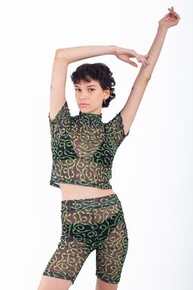 Imagem de Cropped manga curta - frenzy