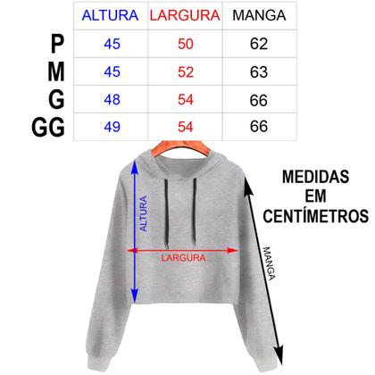 Imagem de Cropped Moletom Feminino Testament Rock