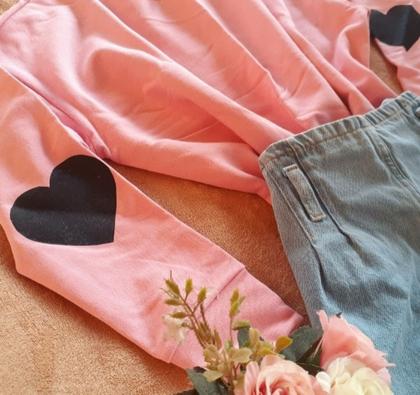 Imagem de Cropped moletom moda feminina Rosa