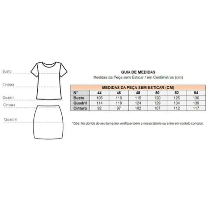 Imagem de Cropped plus size canelado, manga longa com detalhe argola