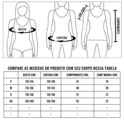 Imagem de Cropped T-Shirt Feminina Algodão Com Estampa Manga Curta