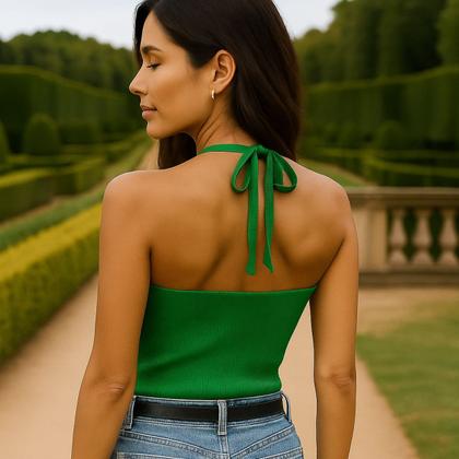 Imagem de Cropped Tricot Modal Frente Única