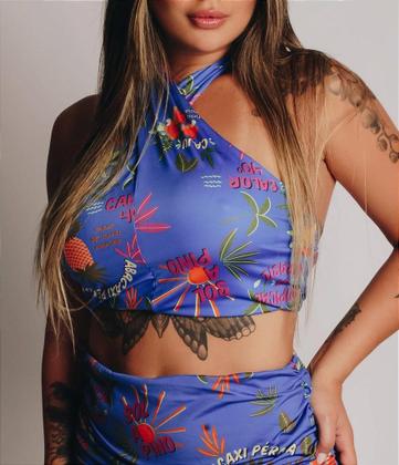 Imagem de Cropped Tropical Modo