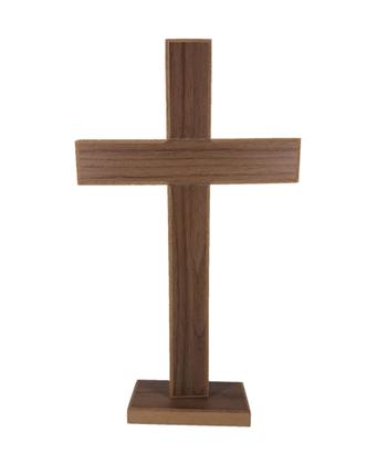 Imagem de Crucifixo Para Parede ou Mesa de Madeira Jesus Cristo Grande