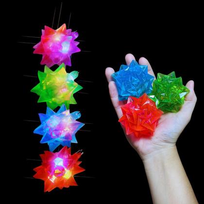 Imagem de Crystal Pisca Pisca Led p/ Festas Mania Flash  Estrela Colorida