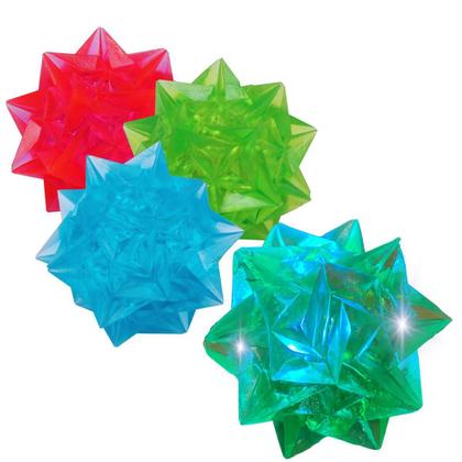 Imagem de Crystal Pisca Pisca Led p/ Festas Mania Flash  Estrela Colorida