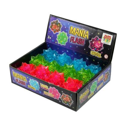 Imagem de Crystal Pisca Pisca Led p/ Festas Mania Flash  Estrela Colorida