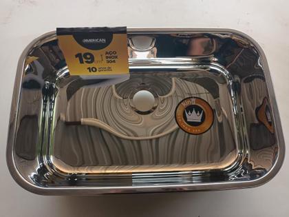 Imagem de Cuba Aço Inox 304 N 2 56x34x19 Com Válvula