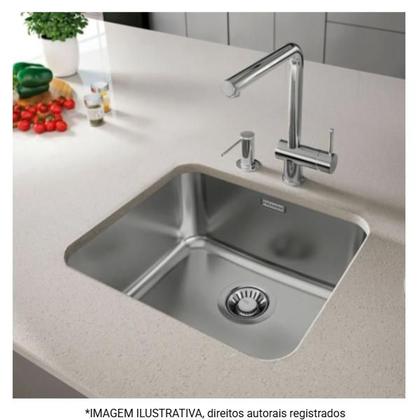 Imagem de Cuba Bell Franke 47,5x41 16665 Com Dosador de Sabão Franke