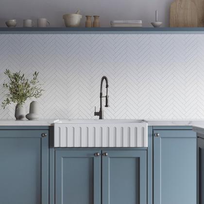 Imagem de Cuba Cozinha Farm Sink Frente Romana 50 cm Fazenda