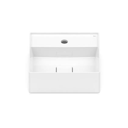 Imagem de Cuba de Apoio 35x35 com Mesa Terra T8 Branco - Roca - A32787W000 - Unitário