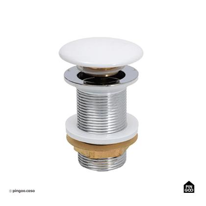 Imagem de Cuba de Apoio para Banheiro Retangular Louça Cerâmica Clorita Pingoo.casa - Branco