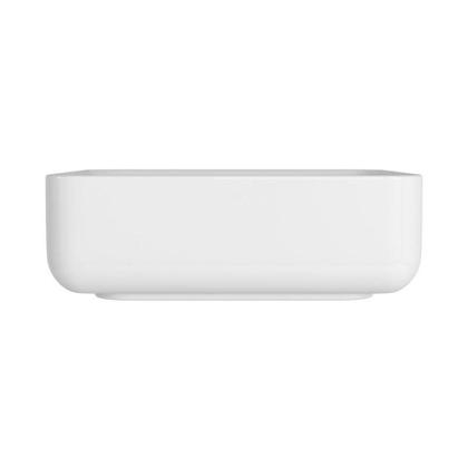 Imagem de Cuba De Apoio Quadrada Com Mesa Slim Branco Deca 40 cm